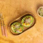 Gevulde avocado met tonijnceviche