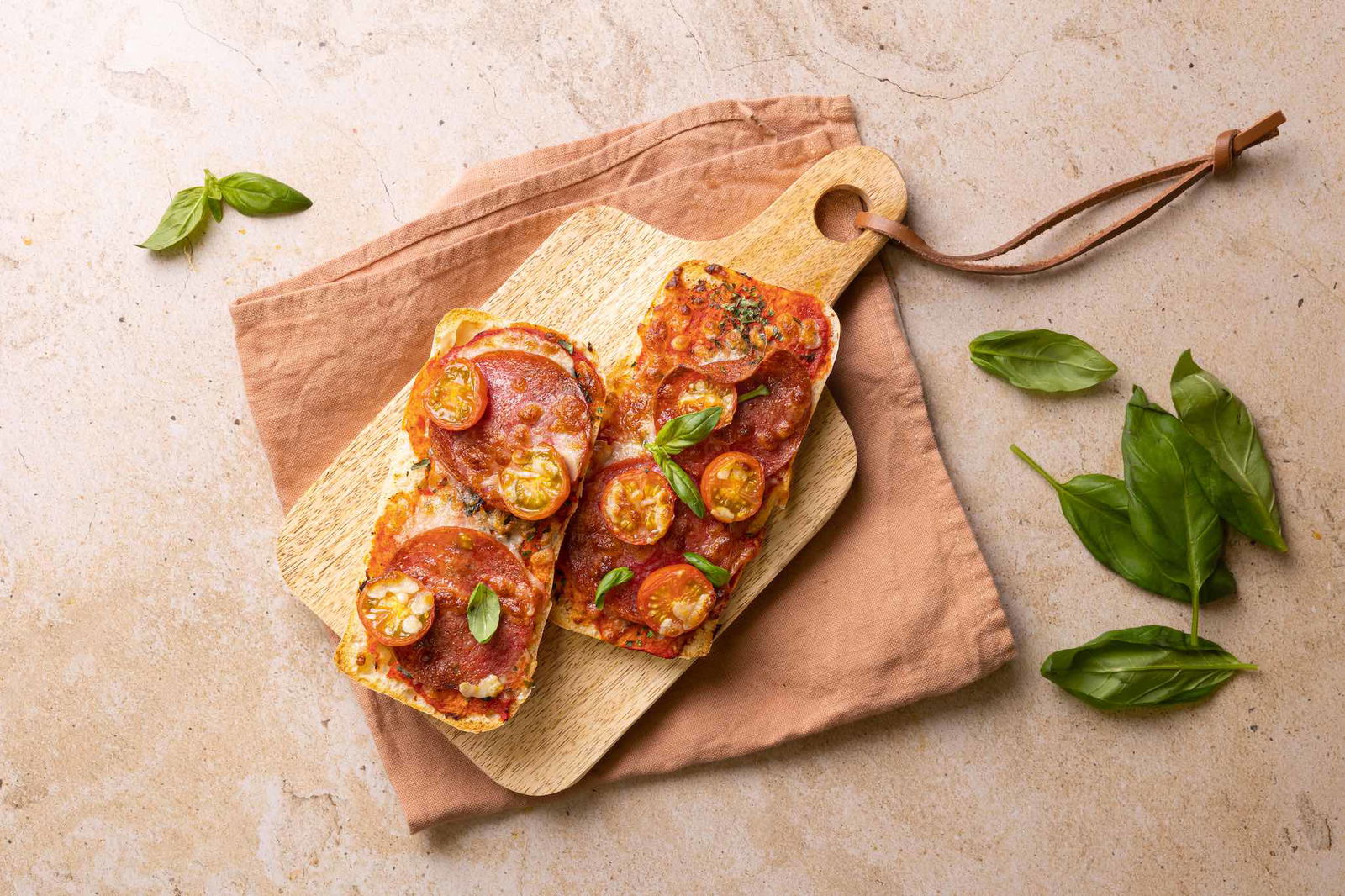 Pizzabroodjes uit de airfryer