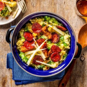 Andijviestamppot met een Spaanse twist