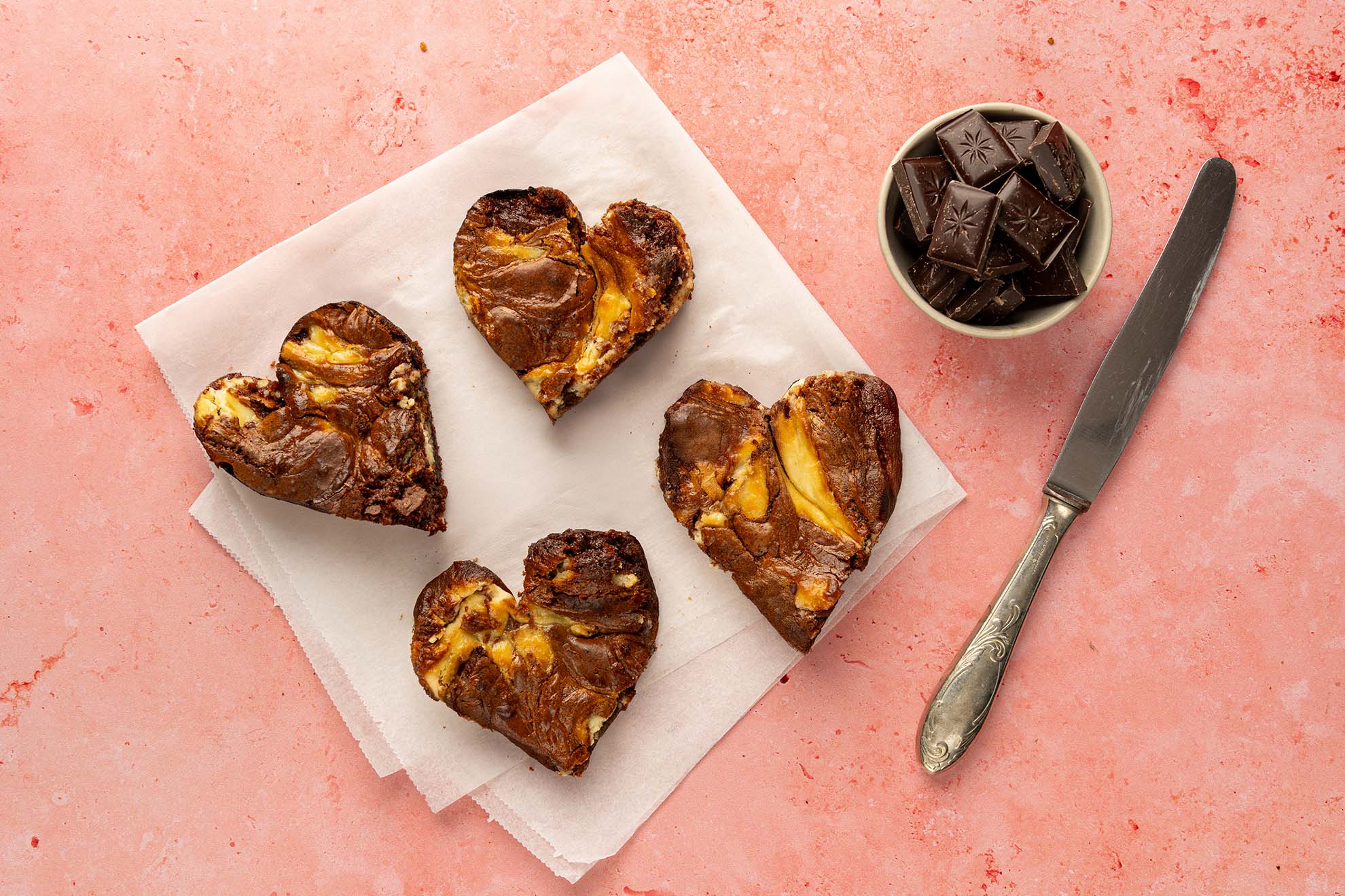 Vegan cheesecake brownies