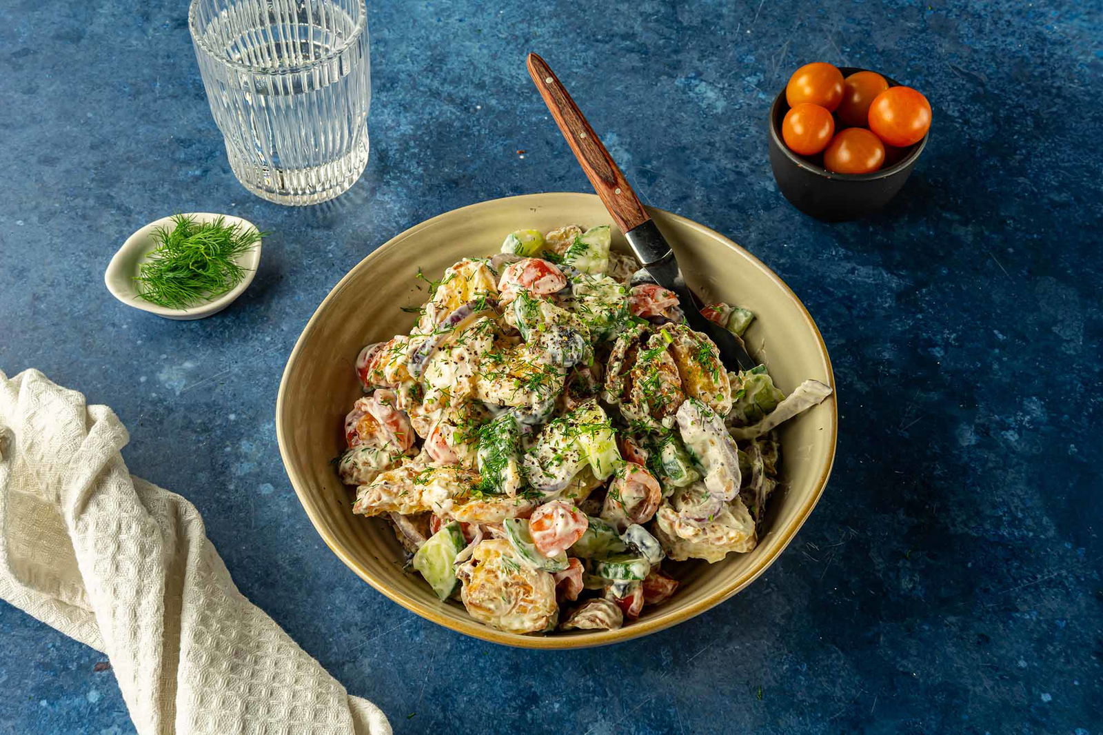 Griekse Smashed Potato Salade2