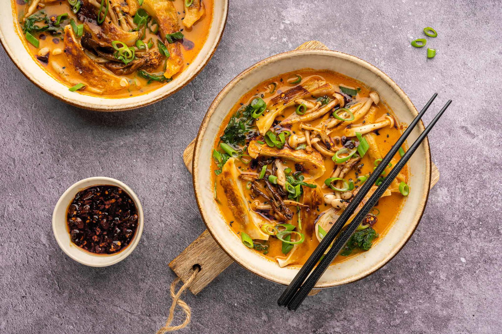 Thaise Kokos Gyoza Soep1