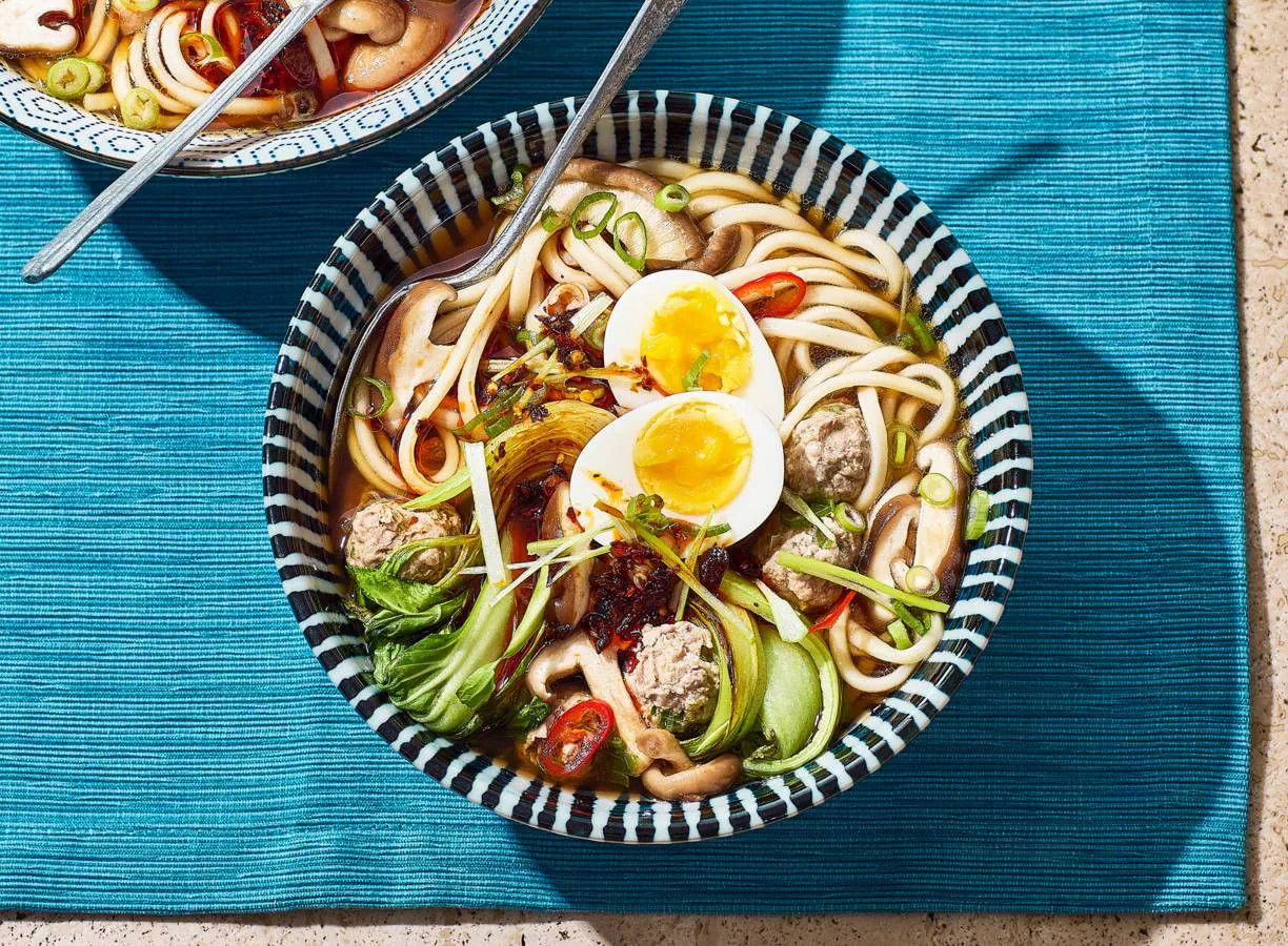 Spicy Ramen Met Gehaktballetjes Van London Loy