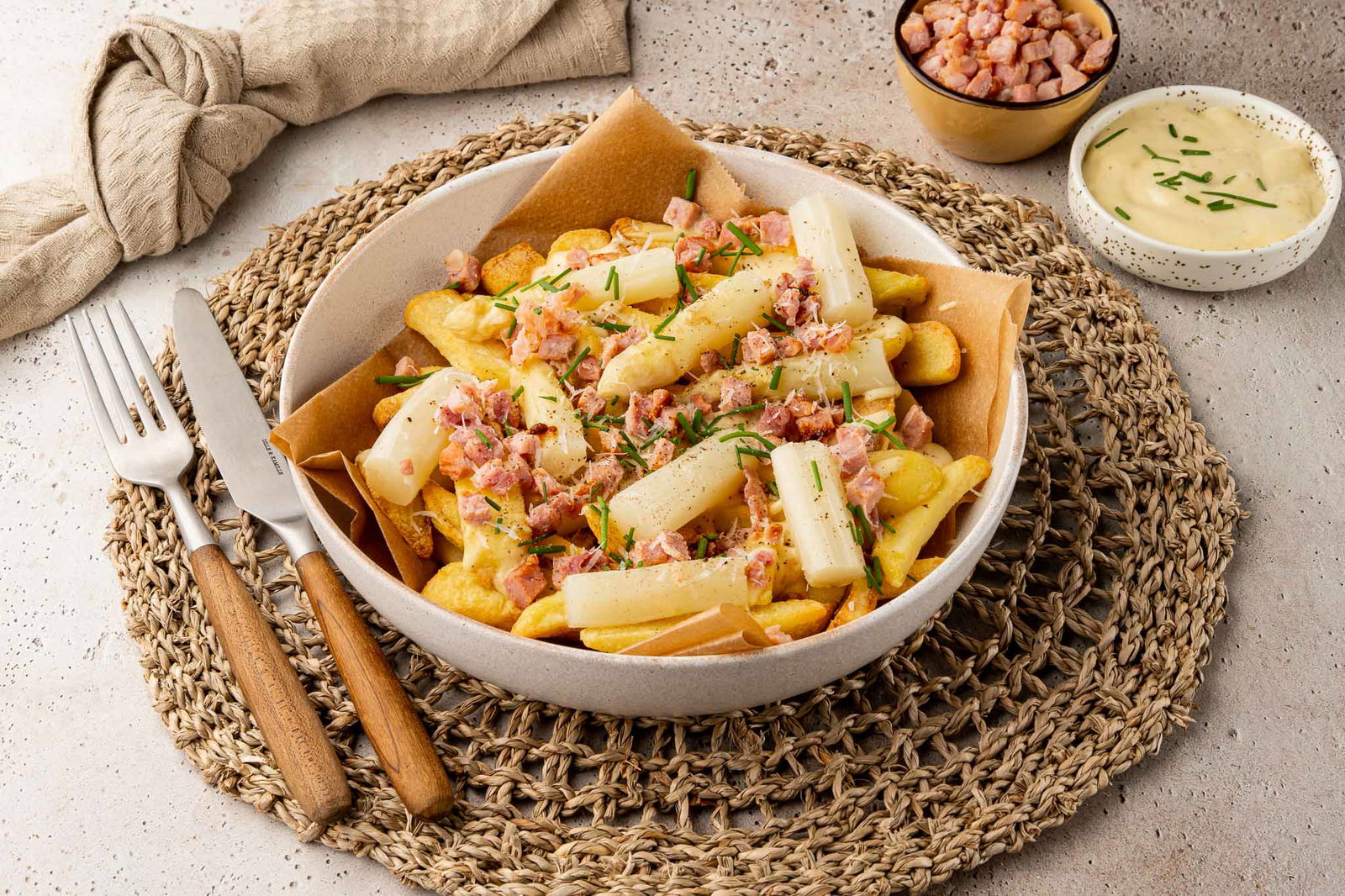 Asperge Loaded Fries2