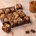 Banoffee brownies