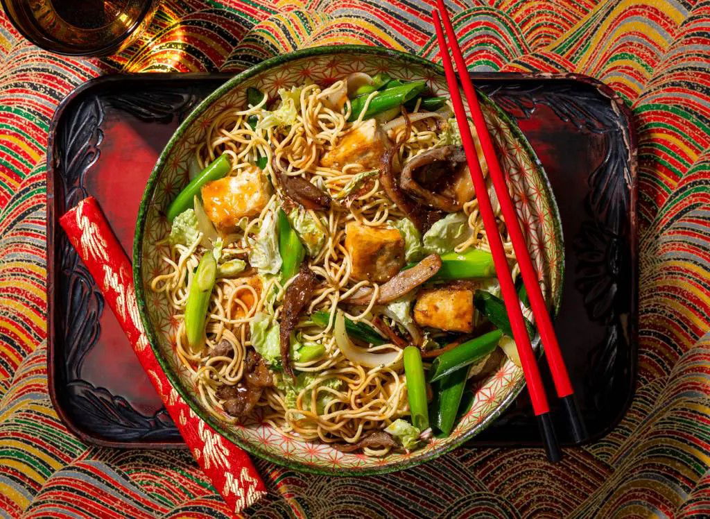 Chow Mein Met Tofu
