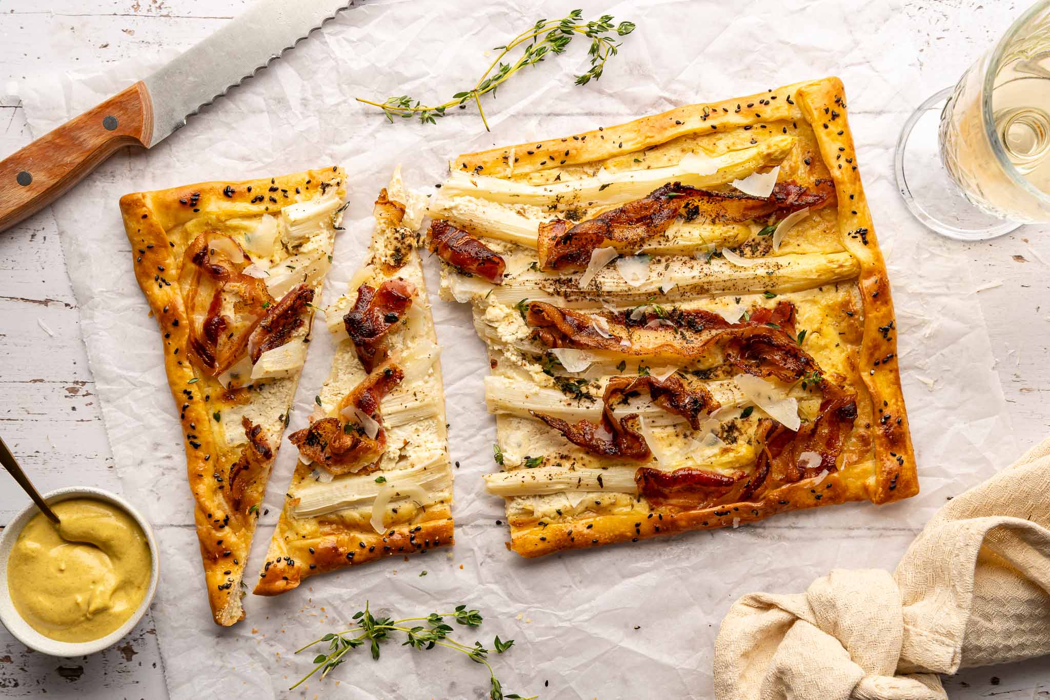 Flammkuchen Met Asperges En Pancetta2