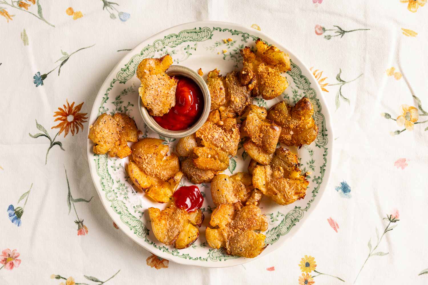 Guilt Free Tomato Ketchup Crispy Potatoes Met Tomato Ketchup 2