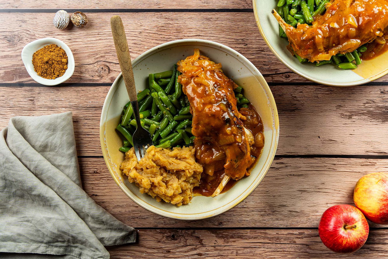 Konijn Met Appelmoes