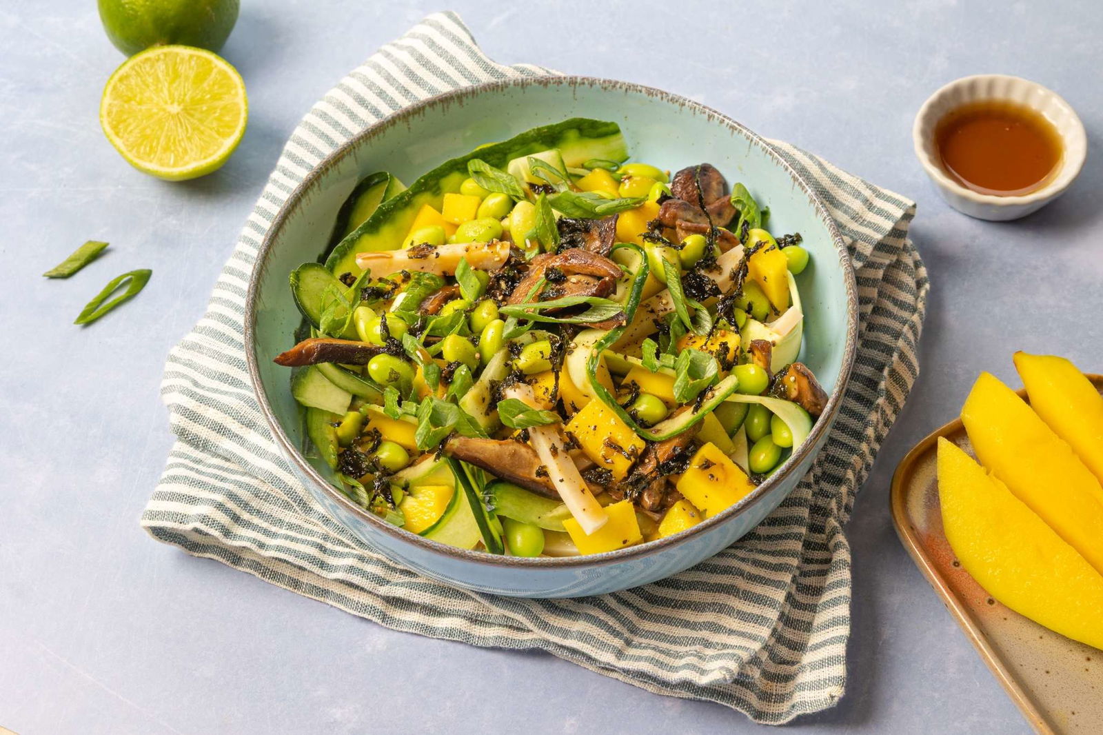 Salade Met Shiitake En Miso Sesamdressing 2