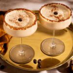 Pumpkin Spiced Espresso Martini mocktail