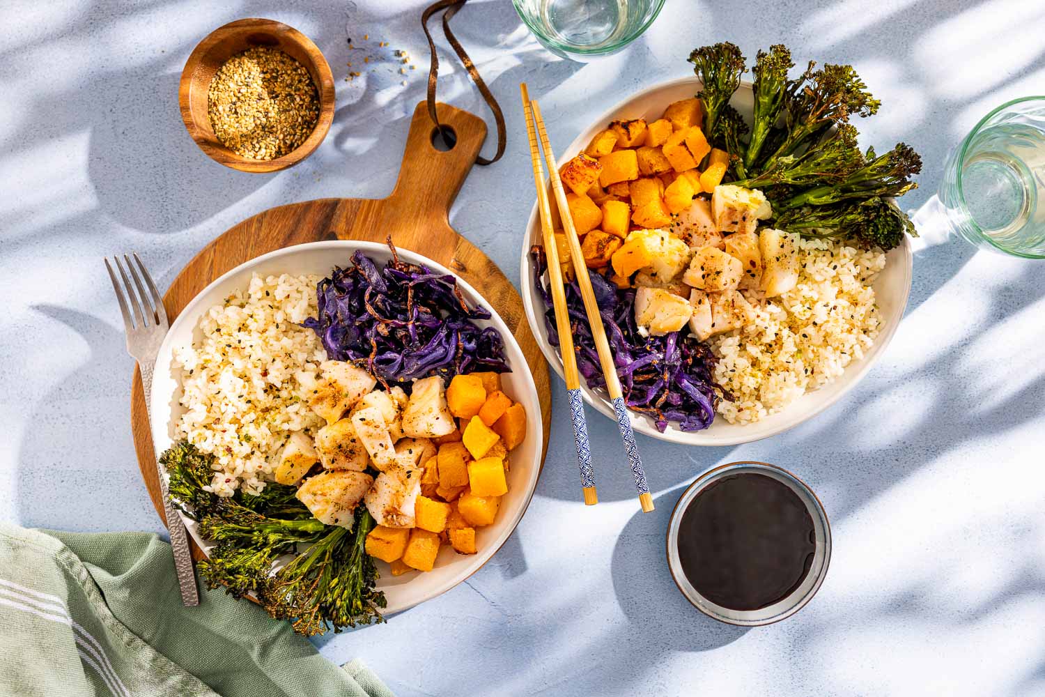 World Spice Meal Poké Bowl Geroosterde Winterse Poké Bowl 02