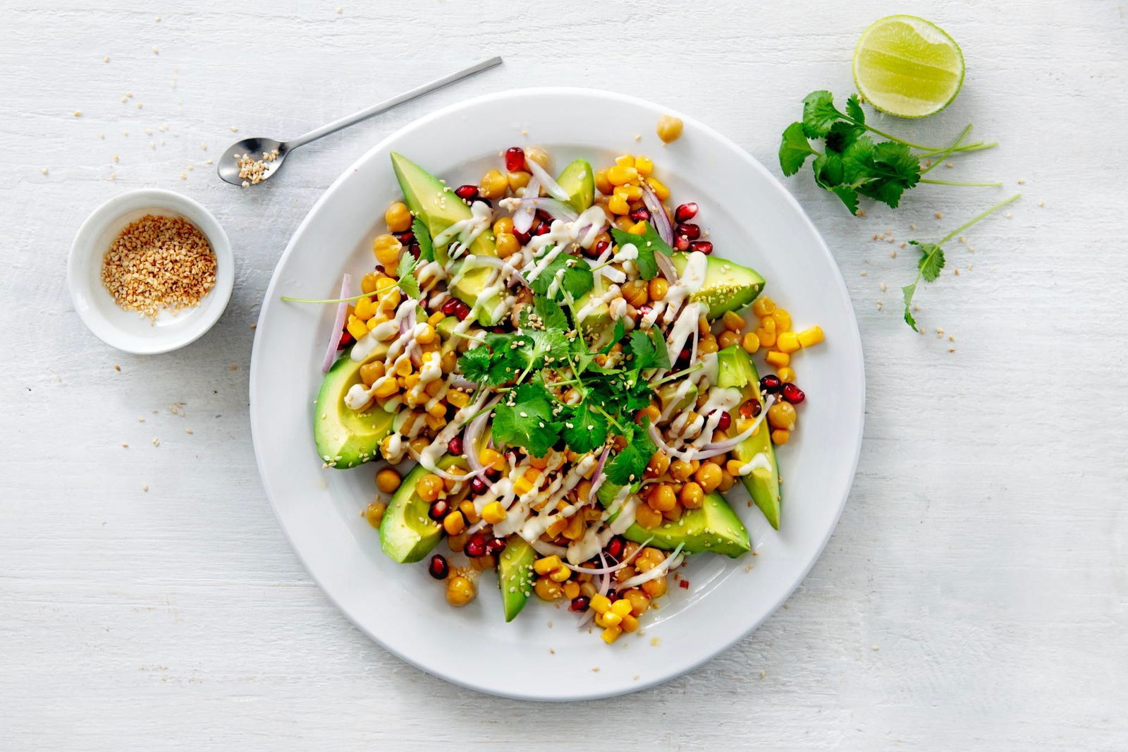 Crispy Avocado Salade