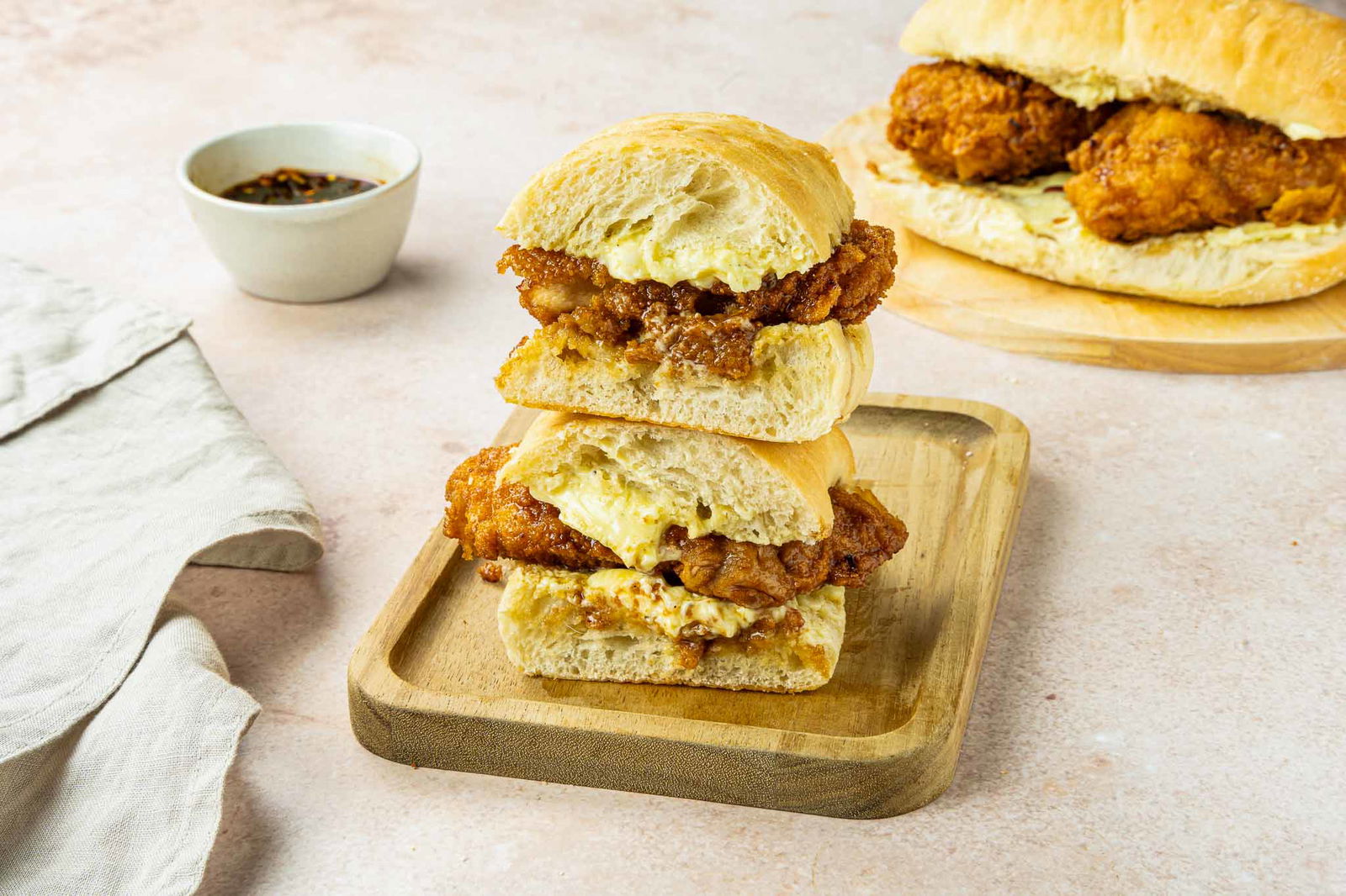 Crispy Chicken Met Knoflookboter En Soja Honing2