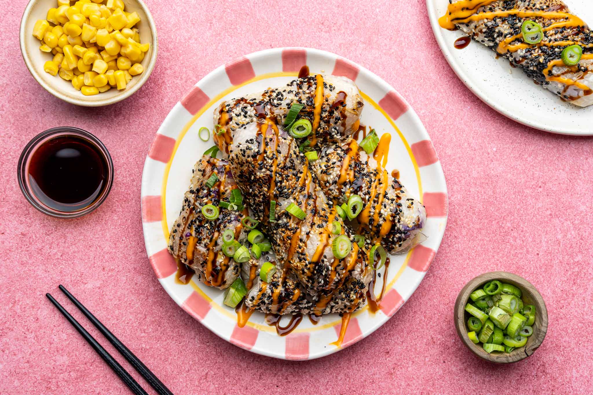 Rijstpapier Rollen Met Groenten2