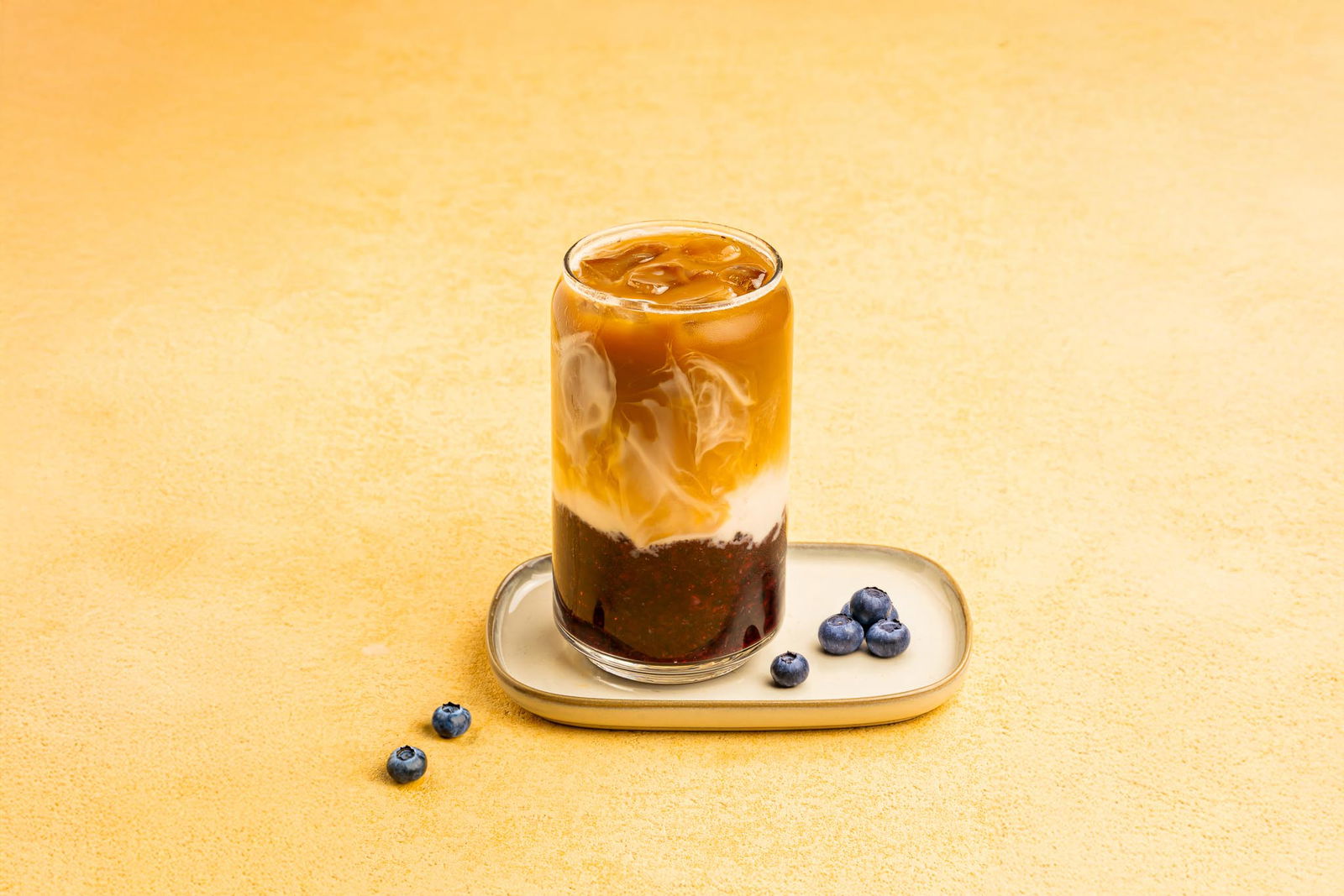 blueberry iced coffee