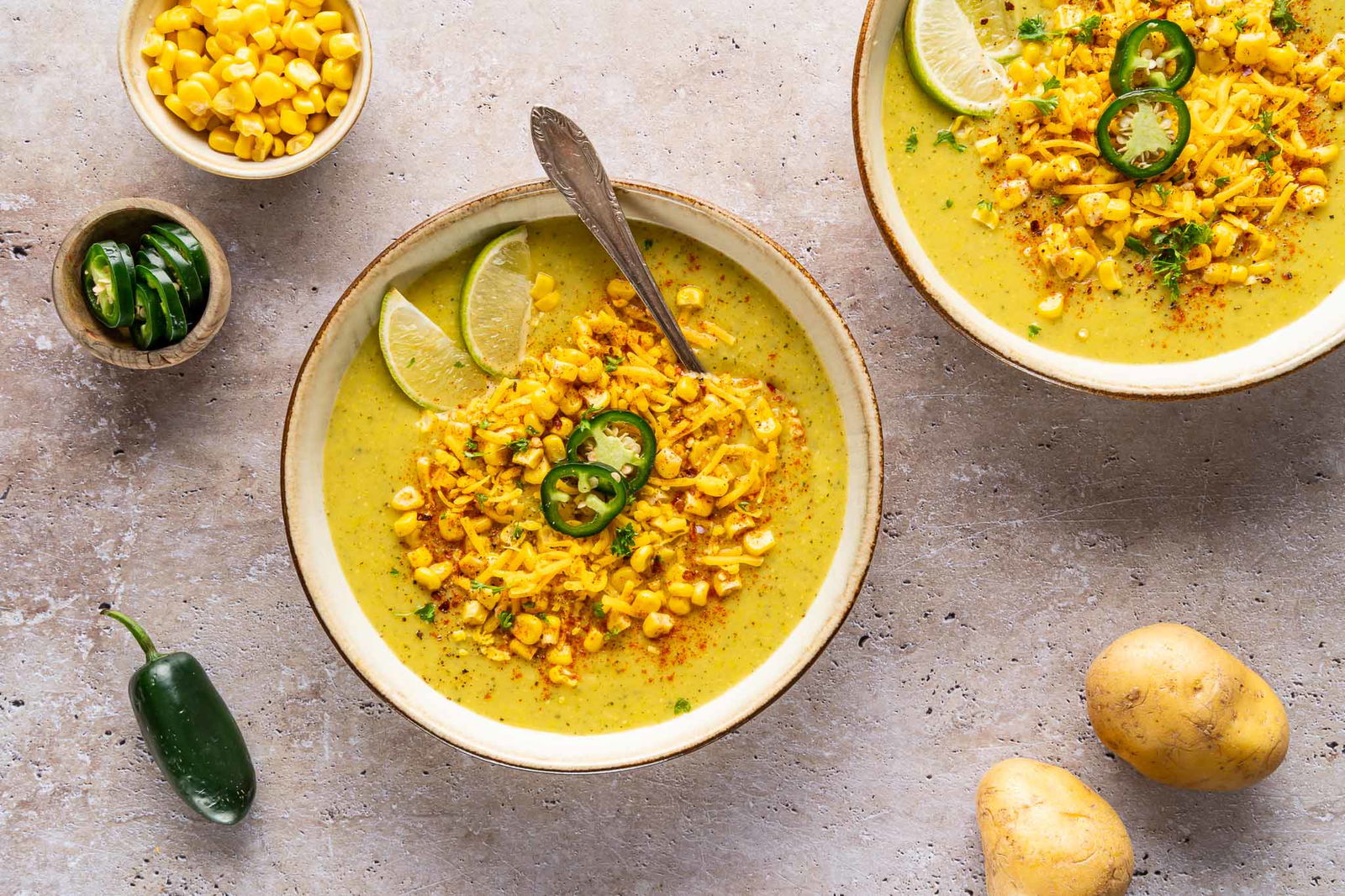 Mais Courgette Chowder1