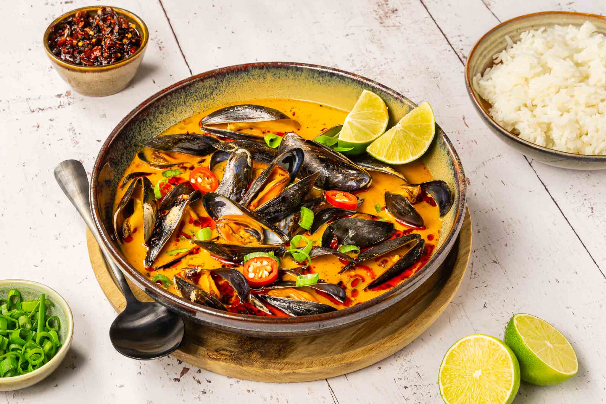 Pittige Kokos Gochujang Mosselen4