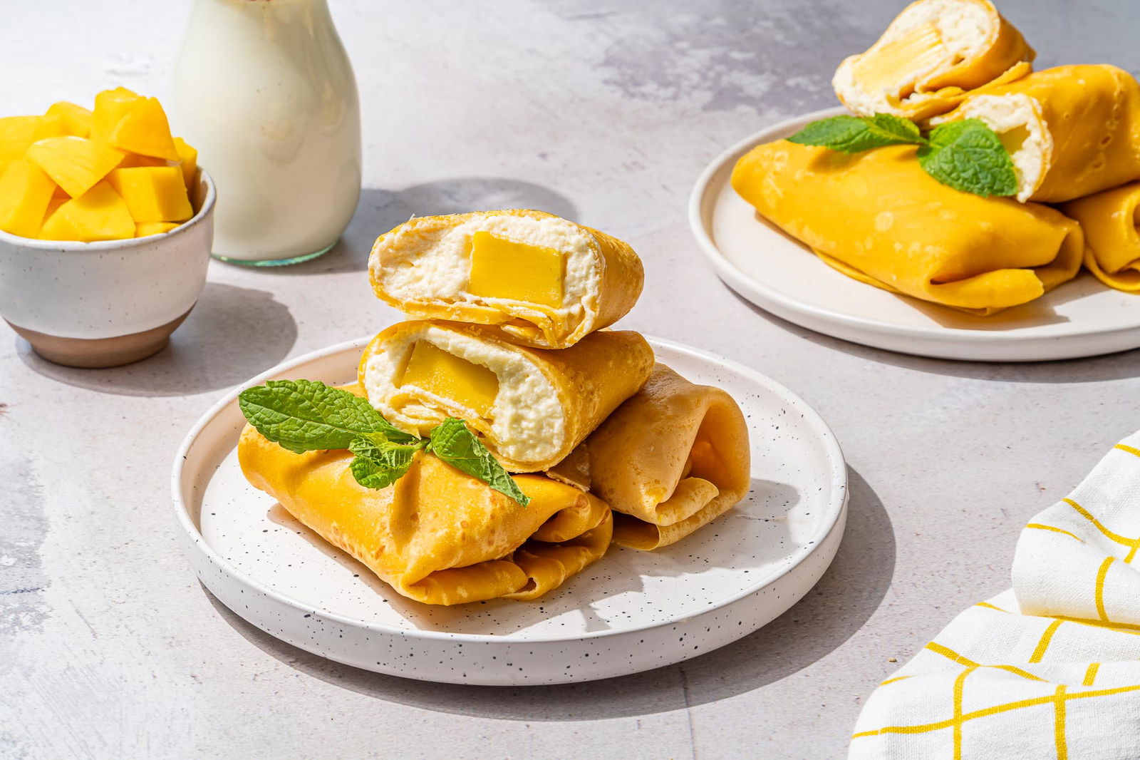 Gevulde Mango Pannenkoeken2