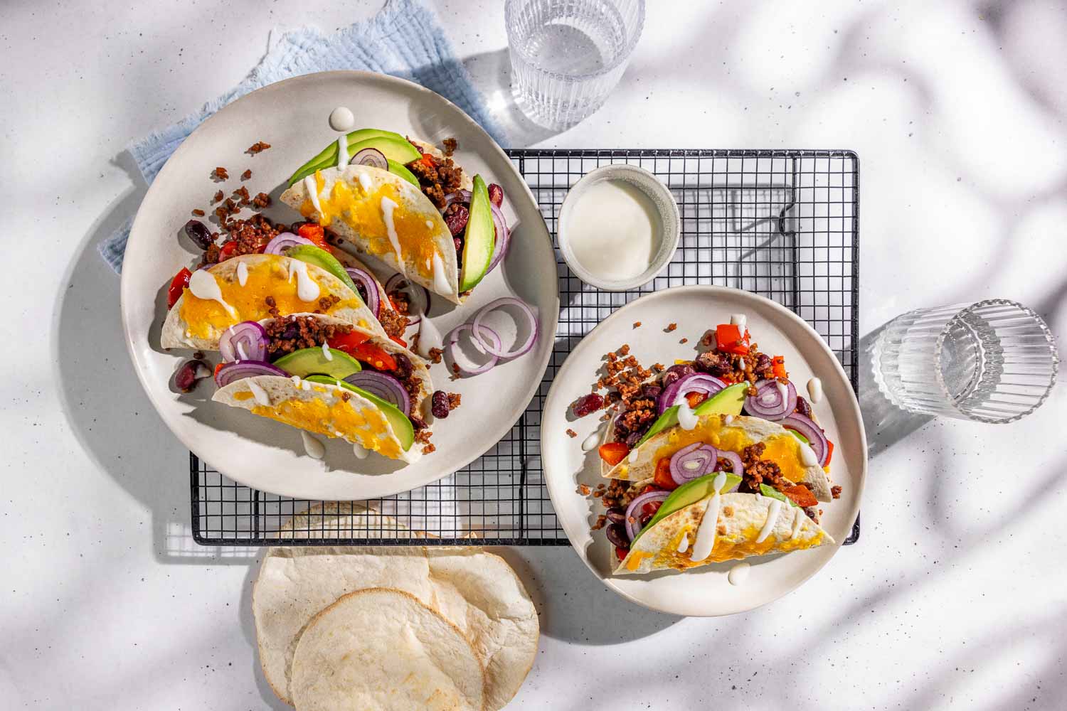 Kneed & Klaar Peulgehakt Pittig Gekruid Gordita's Met Pittig Peulgehakt 02