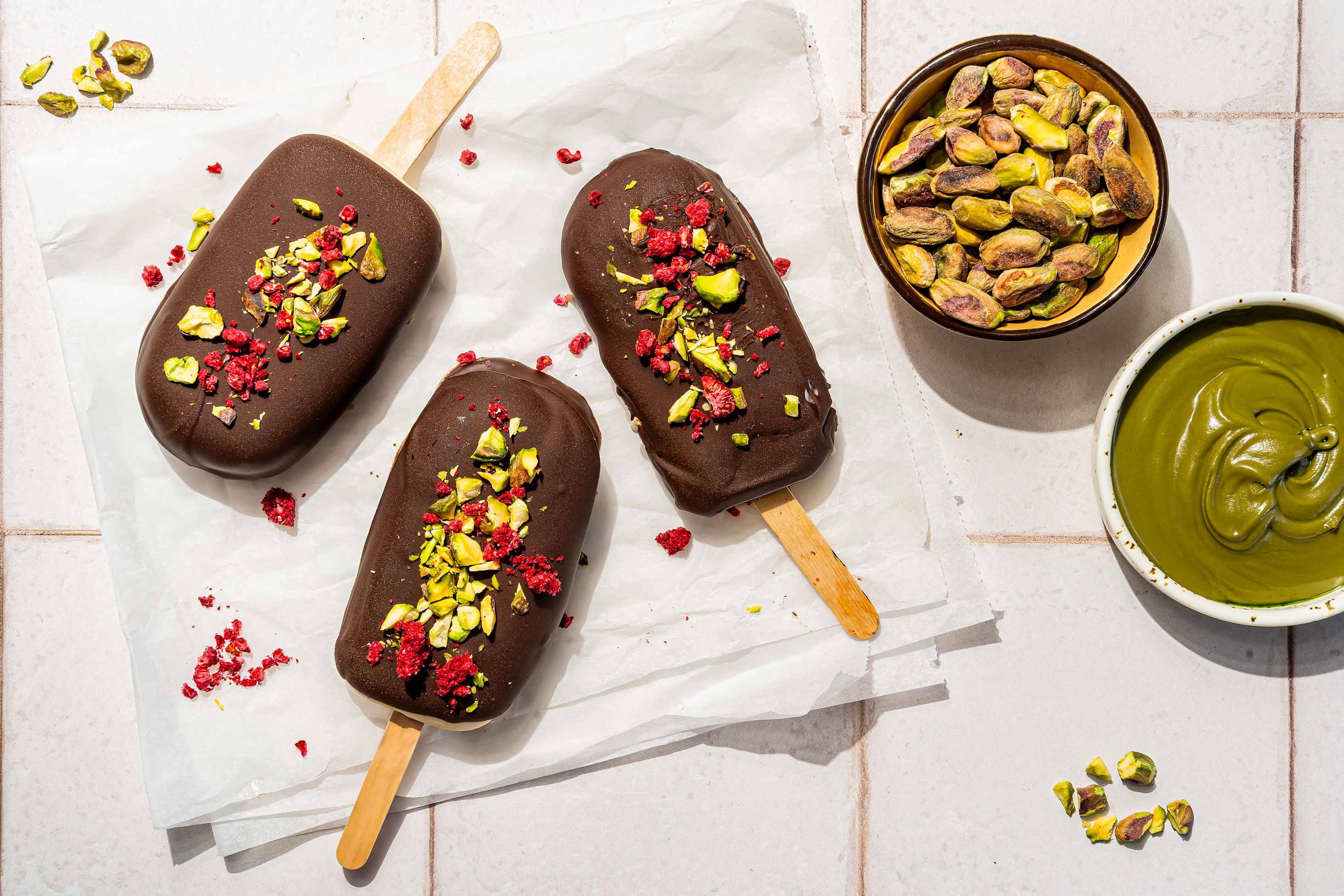 Pistache magnums - Eatertainment