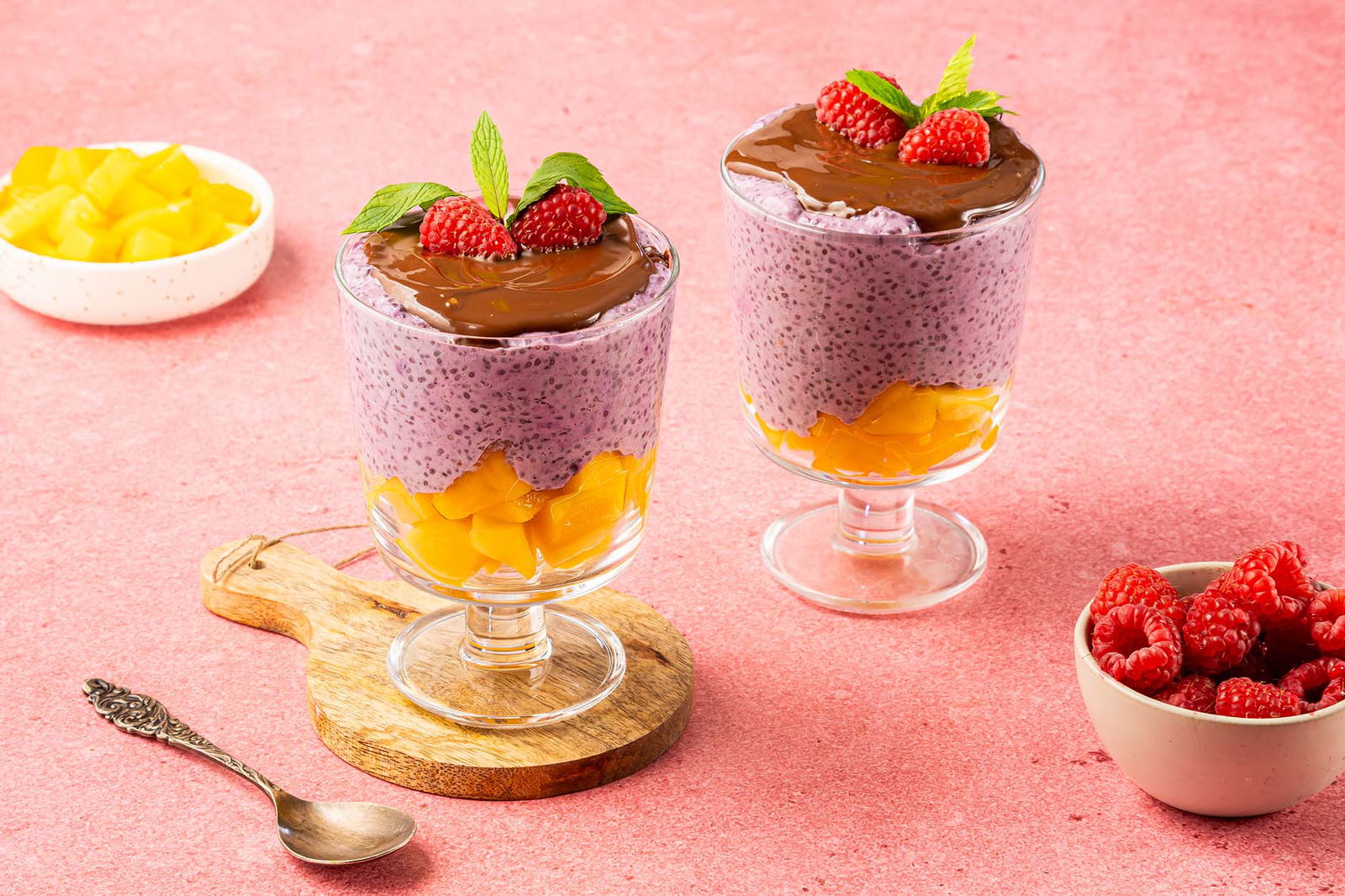 Bosbessen Mango Chia Mousse2