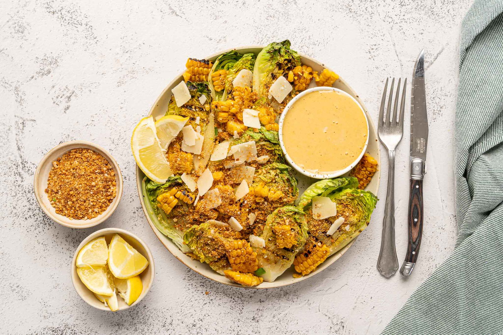 Caesar Salade Van De BBQ1