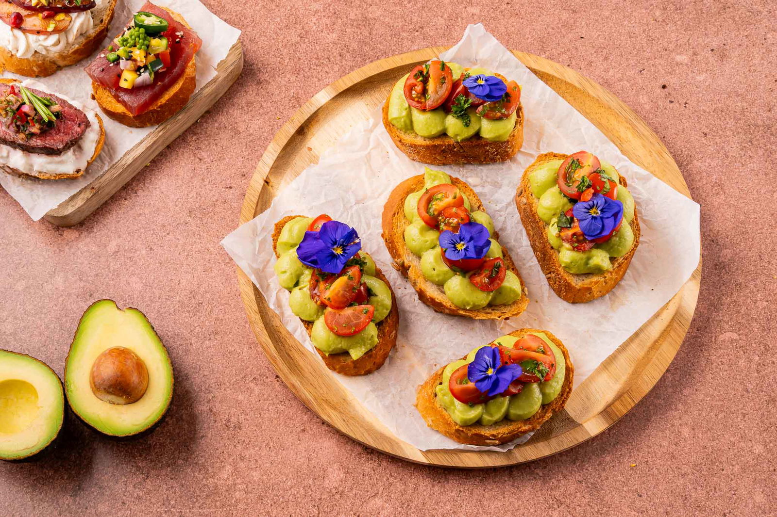 Crostini Met Avocado En Balsamico Tomaten2