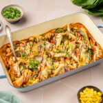 Eenpans dumpling ovenschotel