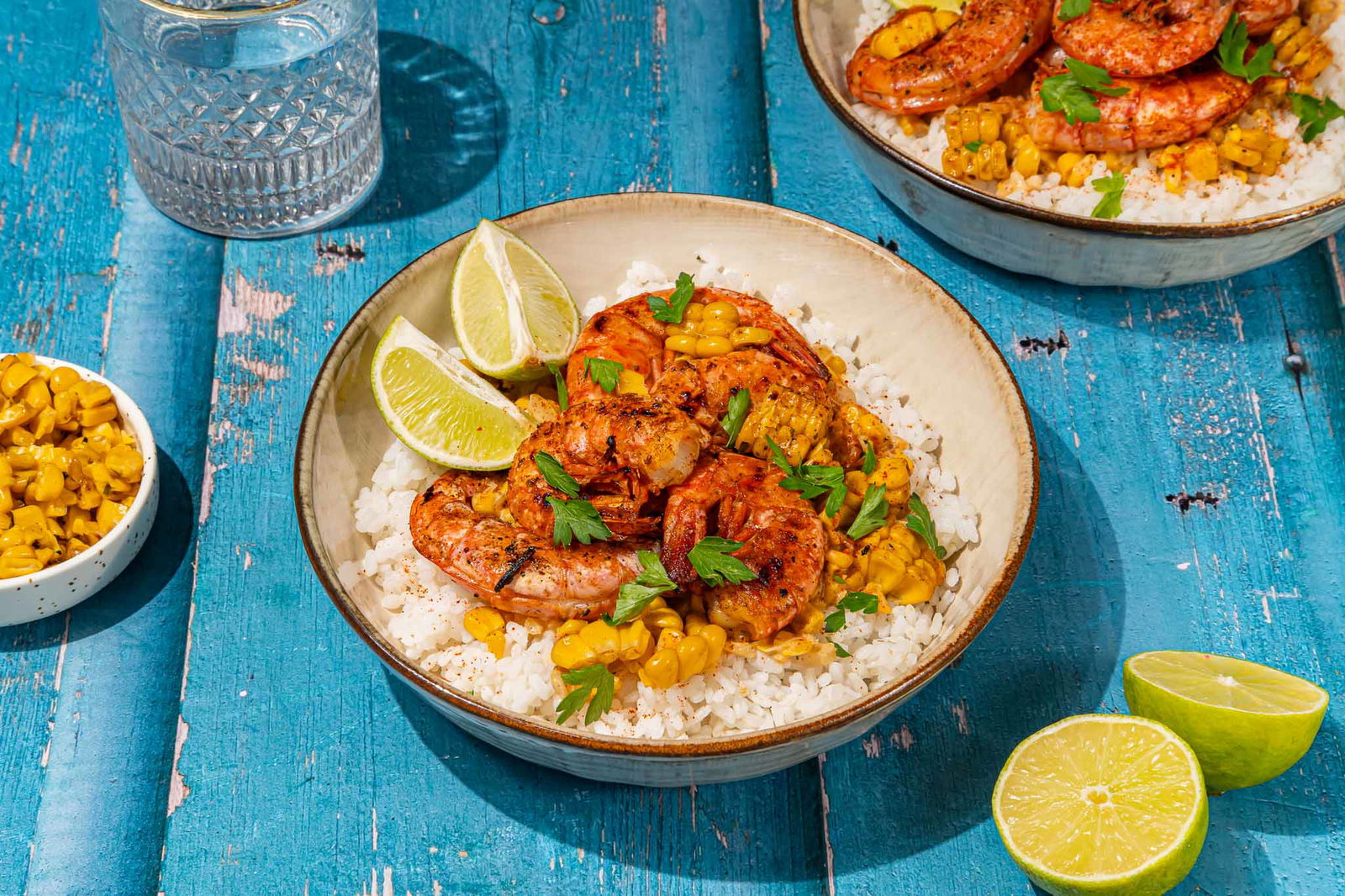 Romige Mexicaanse Garnalen Met Mais1