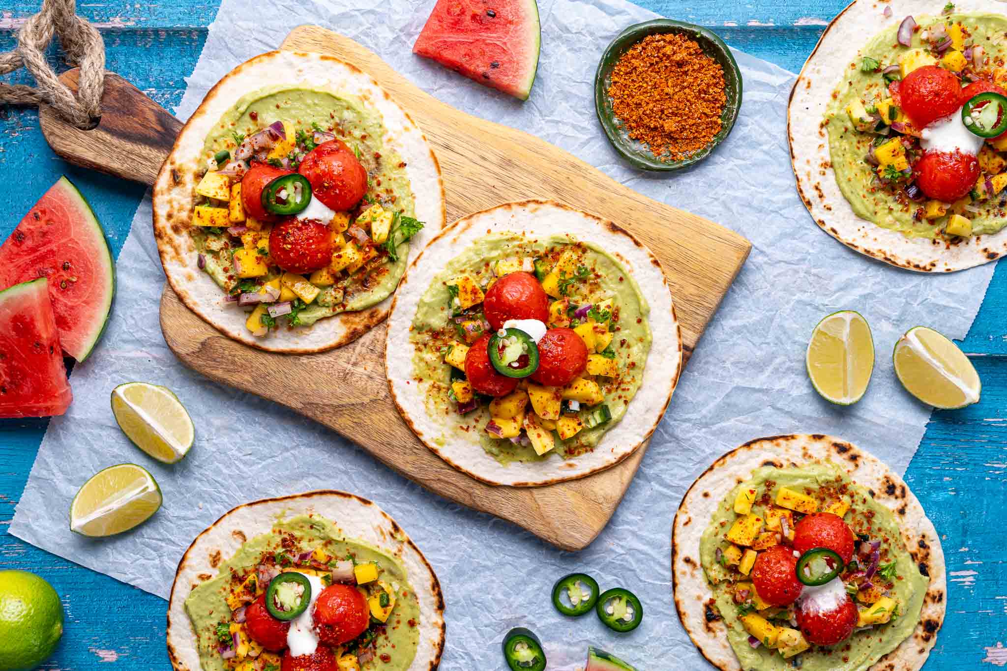 Tajin Watermeloen Tostadas2