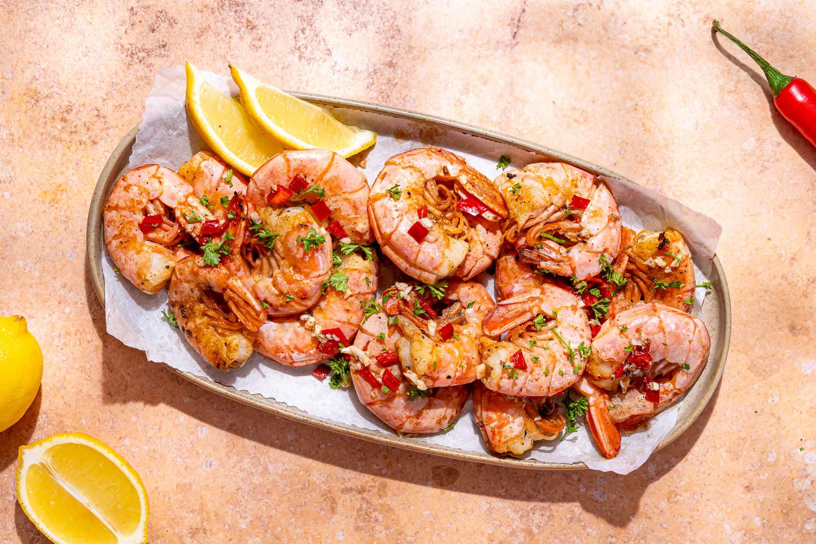 Gamba's à La Plancha