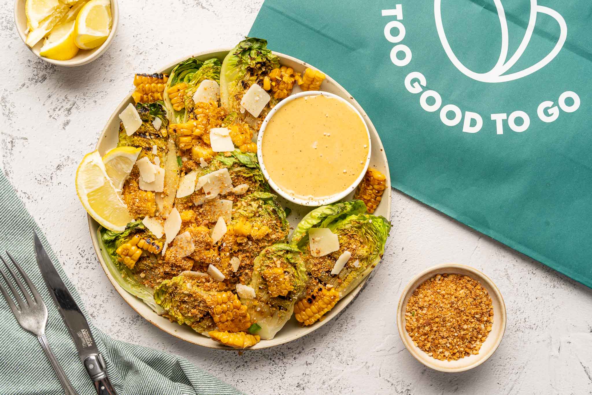 Caesar Salade Van De BBQ4