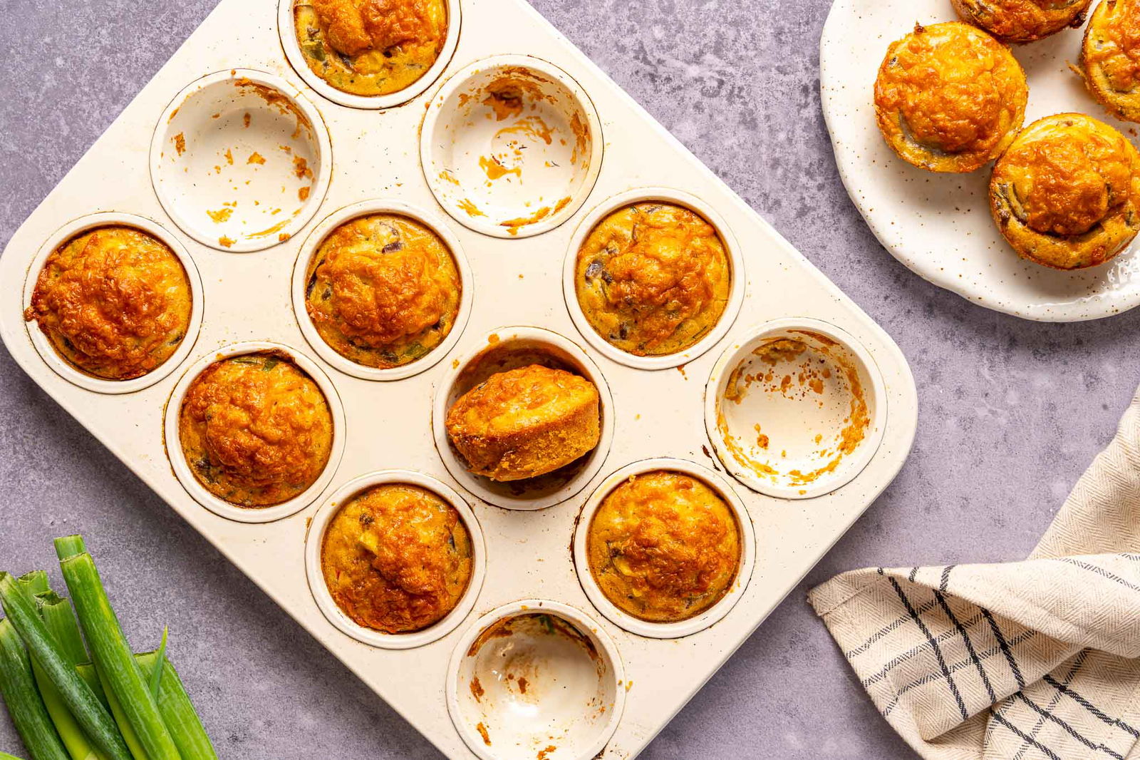 Hartige Ontbijt Muffins