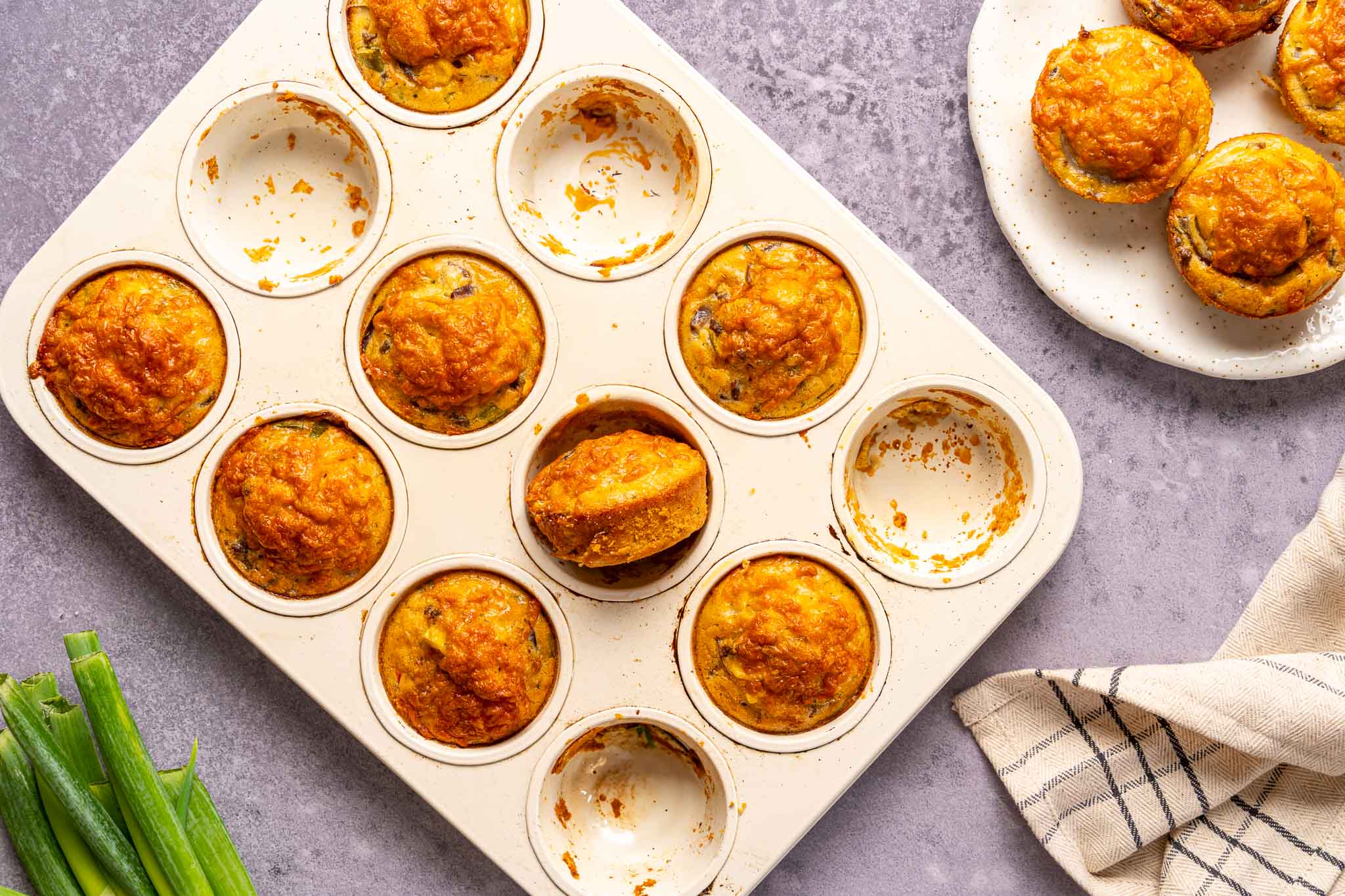 Hartige Ontbijt Muffins