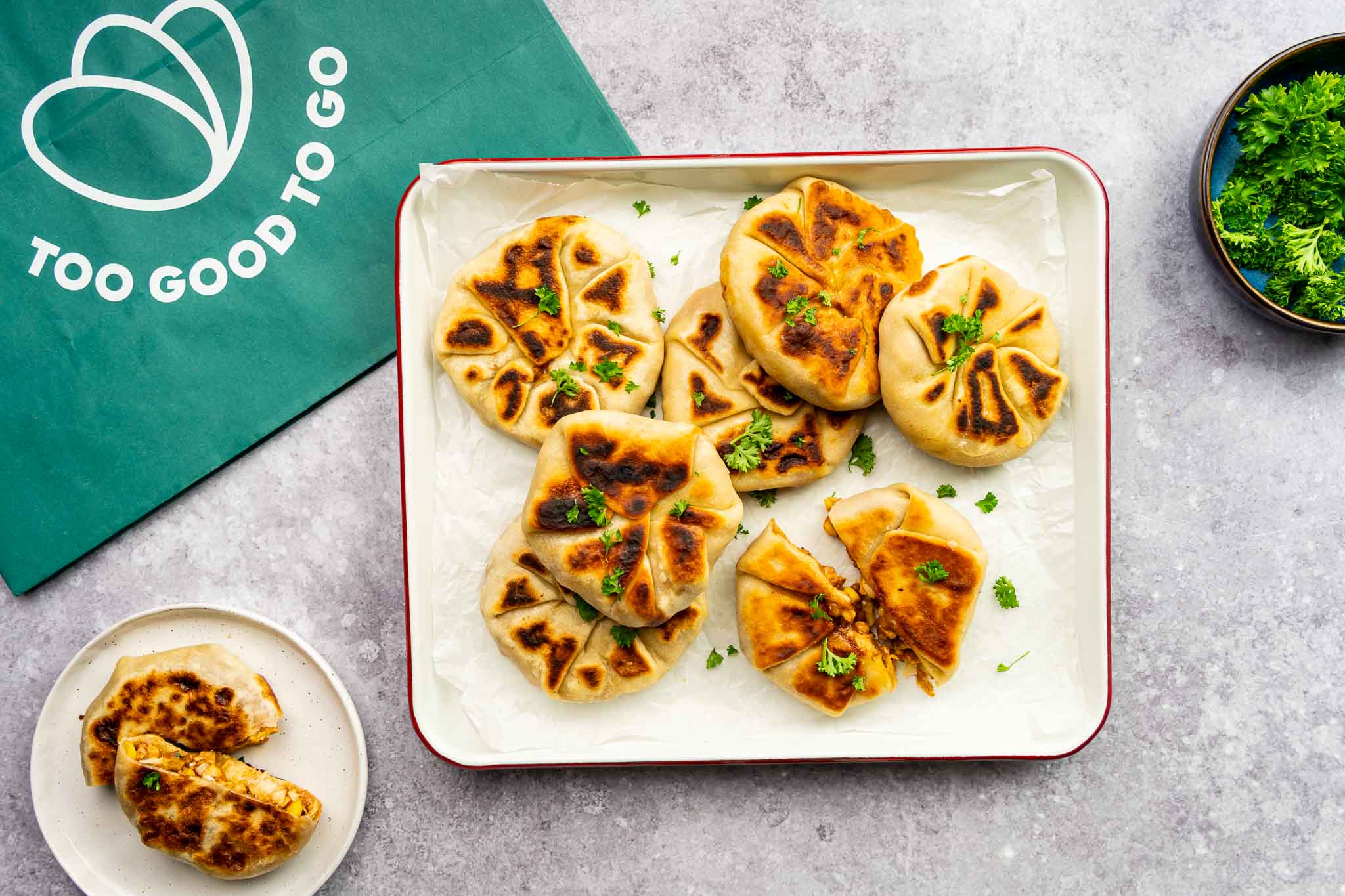 Leftover Yoghurt Pulled Chicken Hot Pockets4