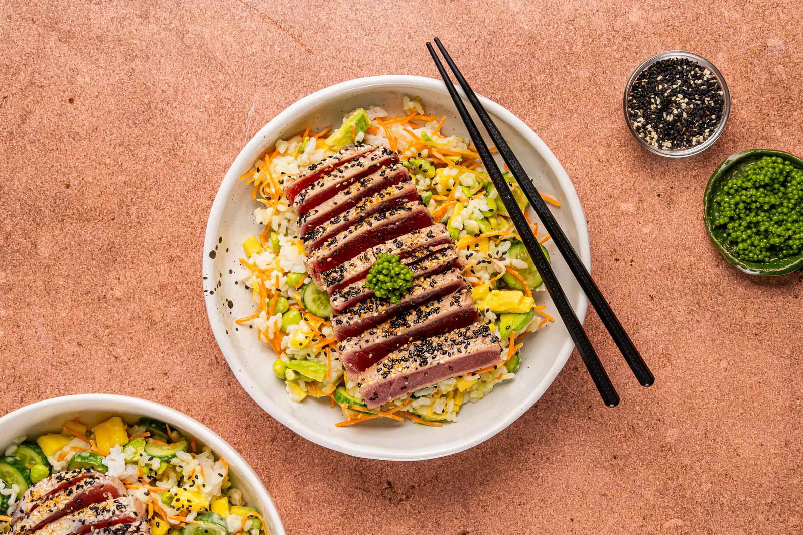 Sushi Salade Met Tonijn Tataki1