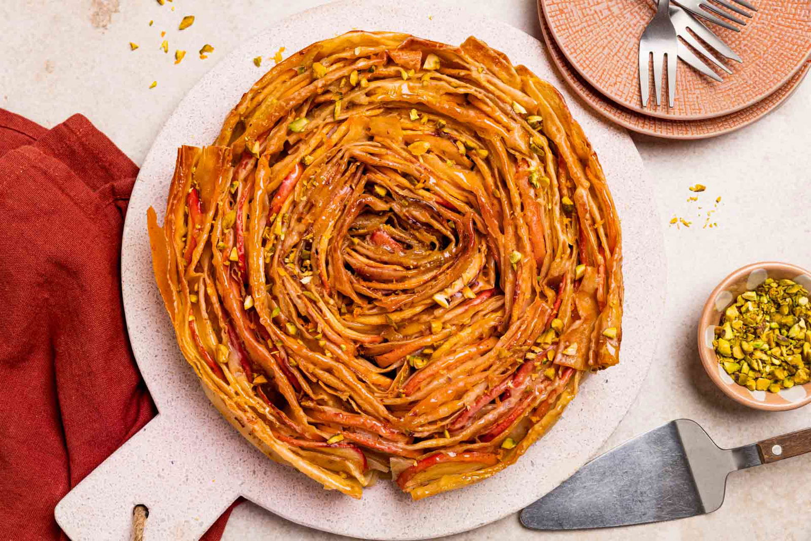 Crispy Pistache Appeltaart Met Koek & Speculaas 1