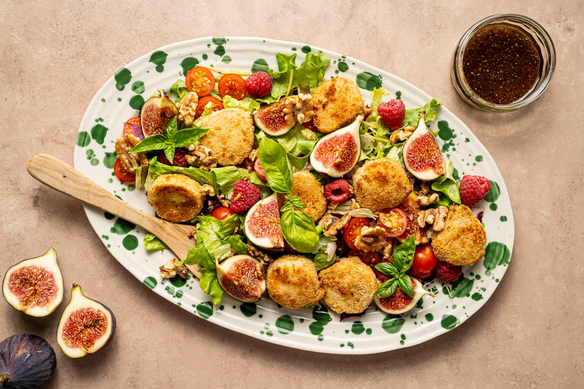 Crispy Geitenkaas Salade