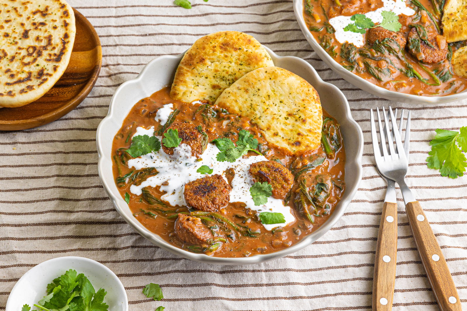 Falafelcurry-met-spinazie-en-naan