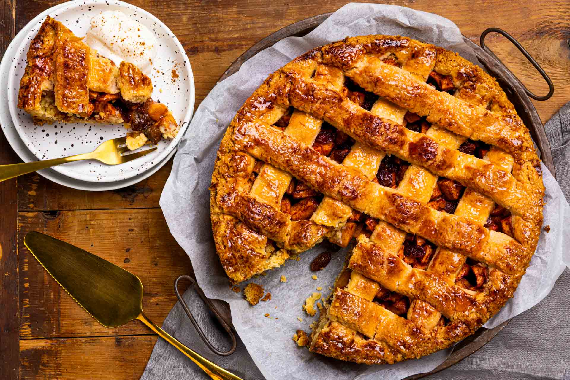 Klassieke Appeltaart Met Kaneel 1