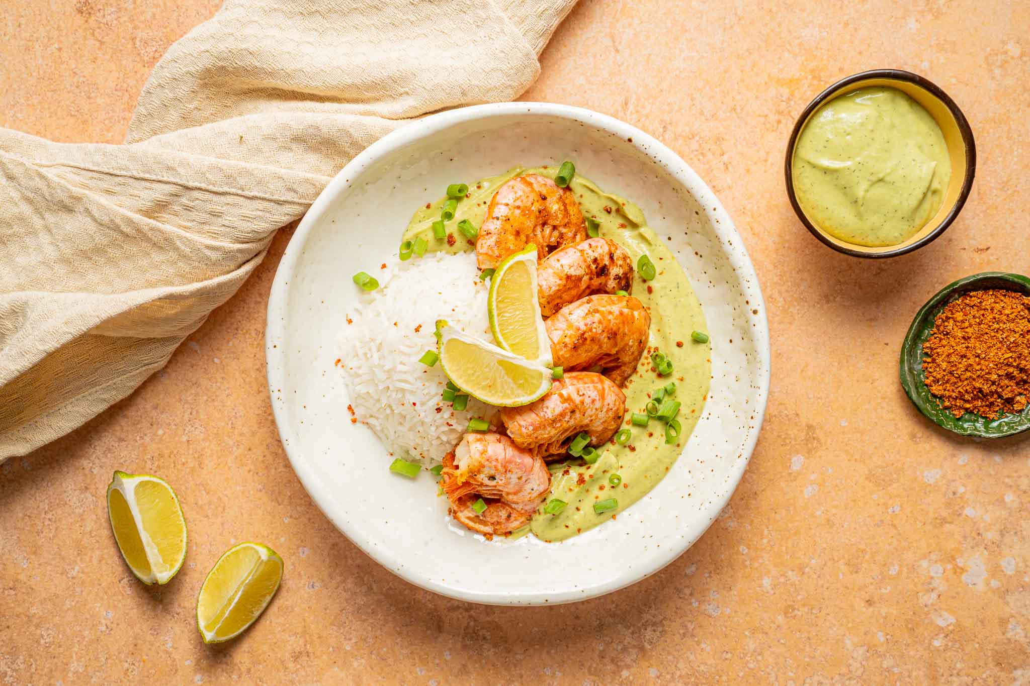 Mexicaanse Culichi Met Garnalen En Rijst1