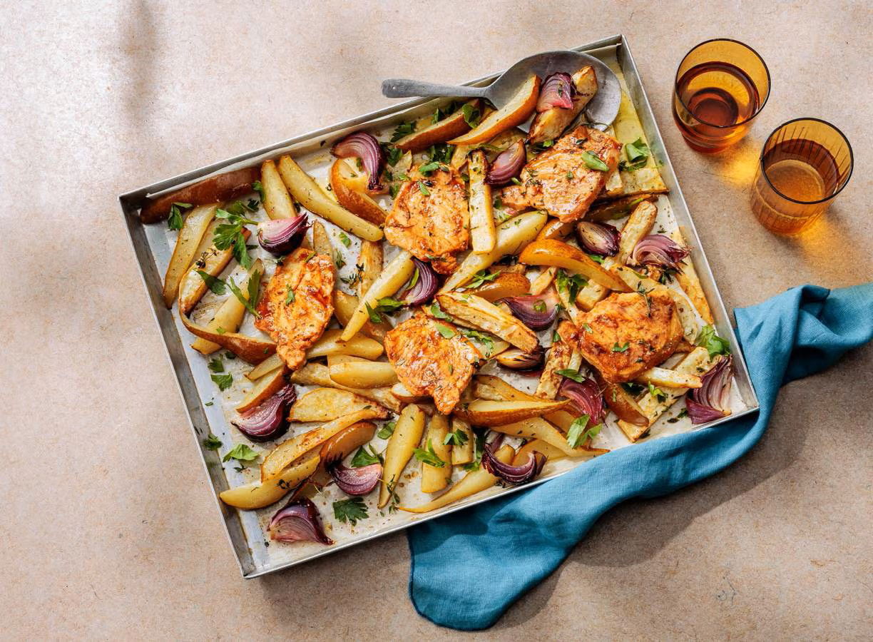 Traybake Van Peer, Varkensfilet En Knolselderij