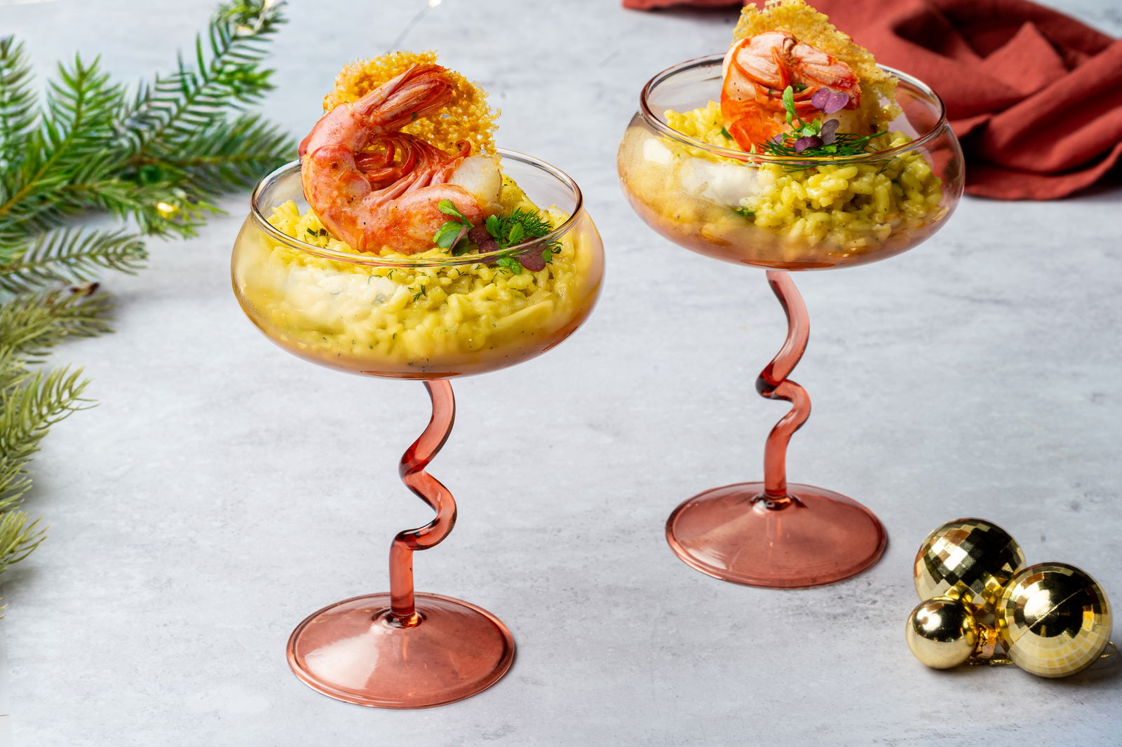 Champagne Risotto Met Garnalen2