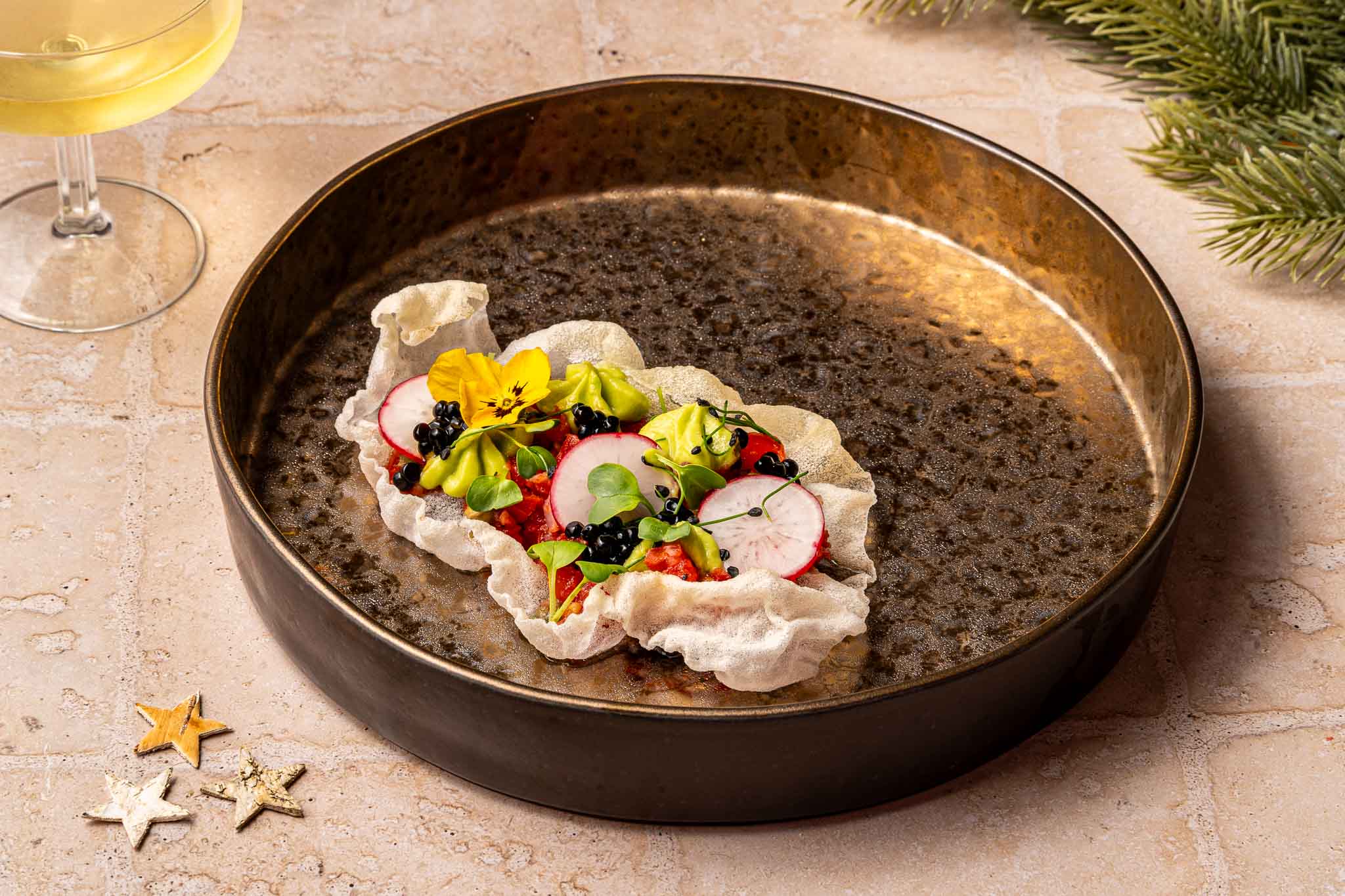 Gefrituurd Rijstvel Met Tomaten Tartaar2