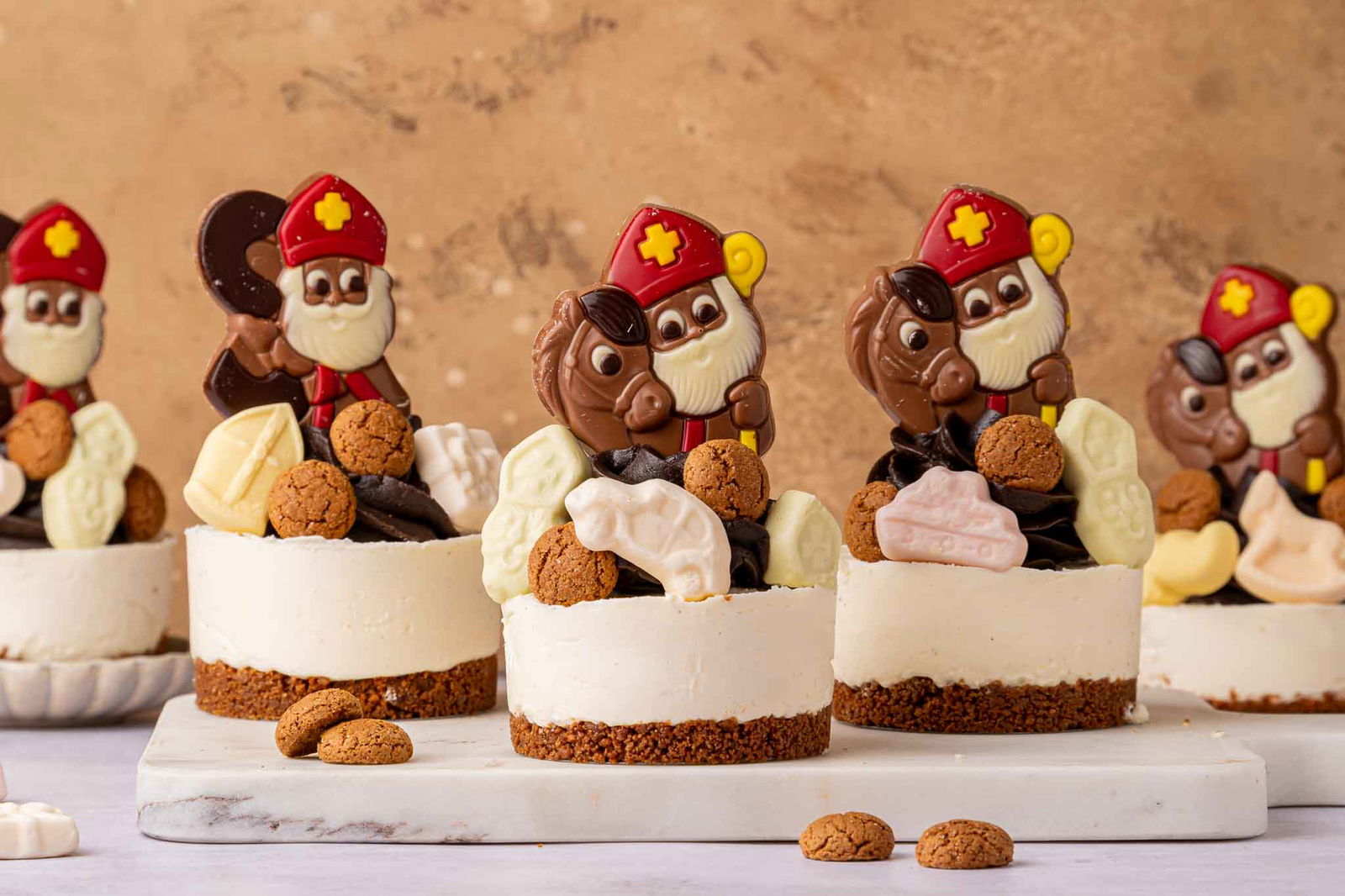 Sinterklaas Mini Cheesecakejes