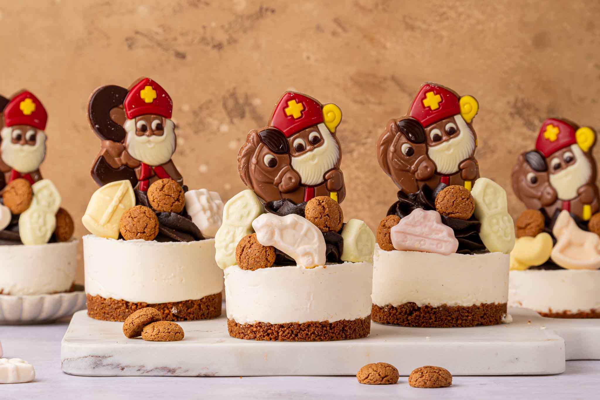 Sinterklaas Mini Cheesecakejes