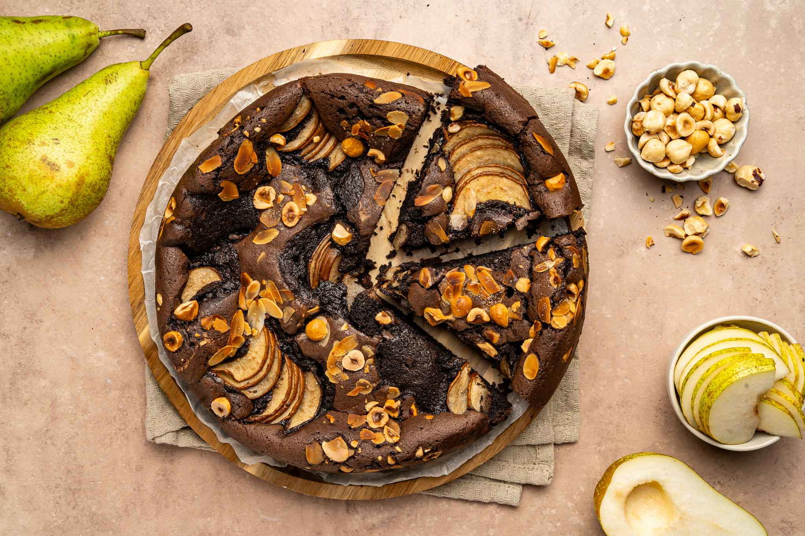 Chocolade Peren Cake