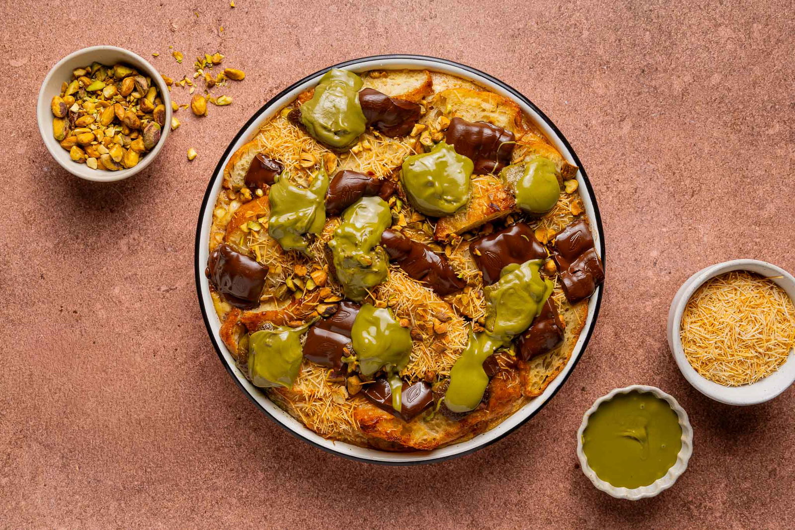 Dubai Oliebol Broodpudding1