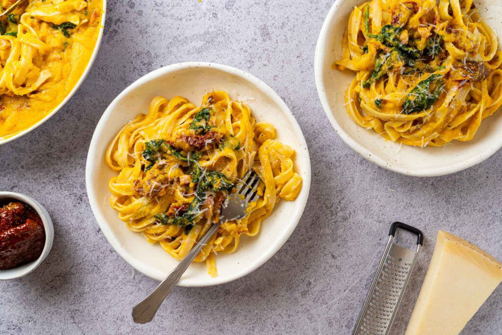 Romige Pompoen Pasta1